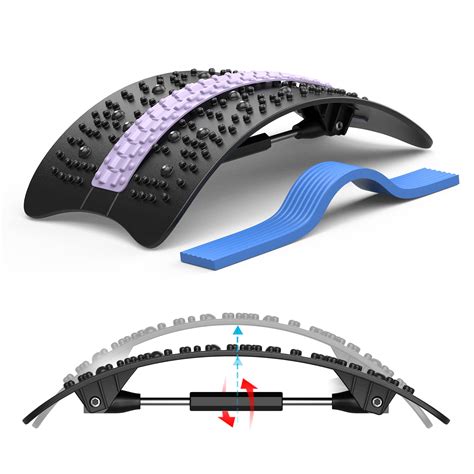 Buy 2022 Upgraded Back Stretcher for Lower Upper Back Pain , Fully ...