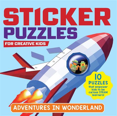 Sticker Puzzles Adventures In Wonderland For Creative Kids 1 ...