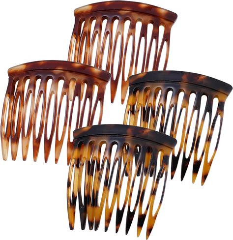 Amazon.com : HYFEEL Hair Side Combs - Small French Side Hair Comb Clips ...