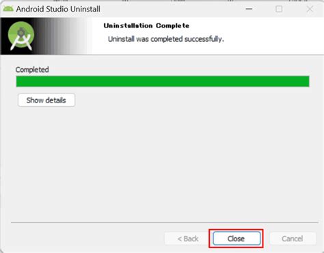 Image result for How to Uninstall Android Studio Completely