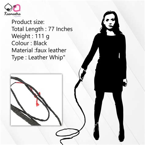 Get 77 Inch Long Leather Whip - Premium BDSM Impact Toy – Kaamastra