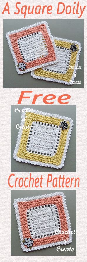 Image result for Square Doily Tutorials