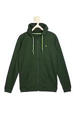Buy Boys Green Solid Regular Fit Sweatshirt Online - 643035 | Allen Solly