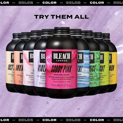 Shop Bleach London The Big Pink Color - Vegan Semi-Permanent Hair Dye ...