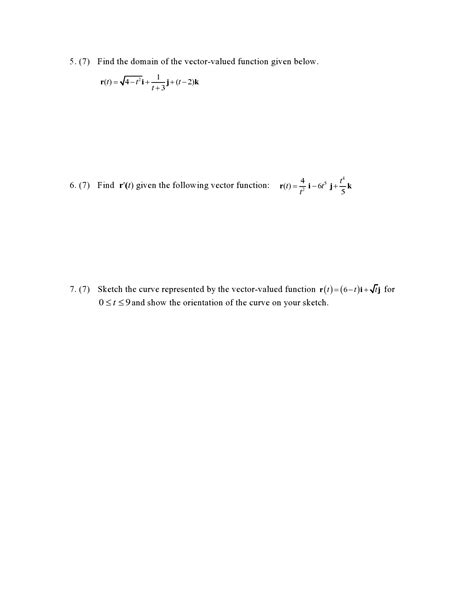Image result for Vector Valued Function Domain Calculator