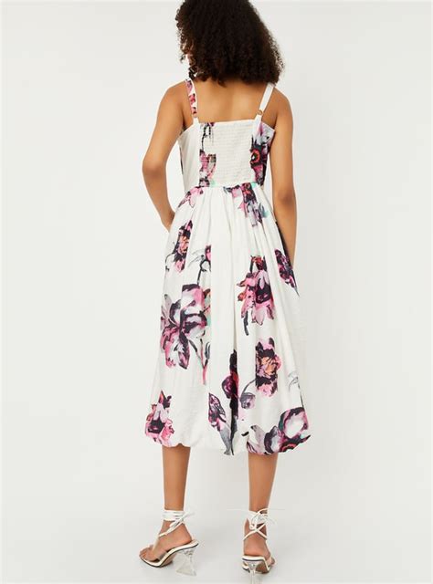Buy Women Floral Print Midi Dress Online at just Rs. 999.0 ...