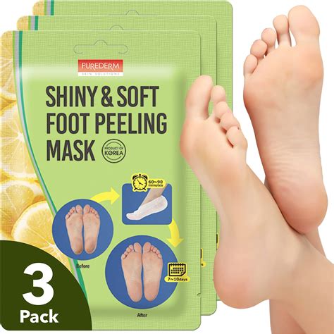 Amazon.com: Foot Peel Mask - 5 Pack Foot Mask for Dry Dead Skin, Callus ...