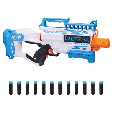 Nerf Ultra Scream Machine Motorized Blaster with 12 India | Ubuy