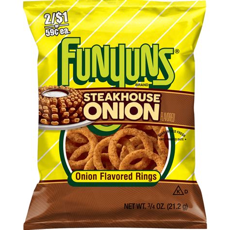 Funyuns Onion Flavored Rings Steakhouse Onion (0.75 oz) Delivery or ...