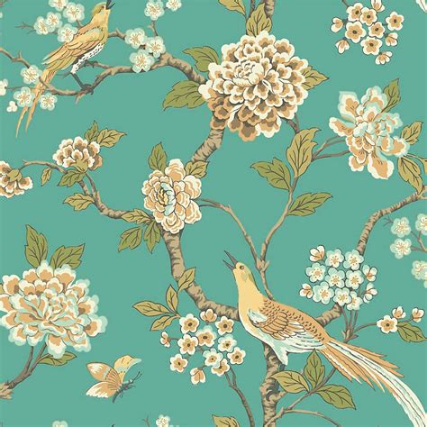 Chinoiserie Garden Wallpaper