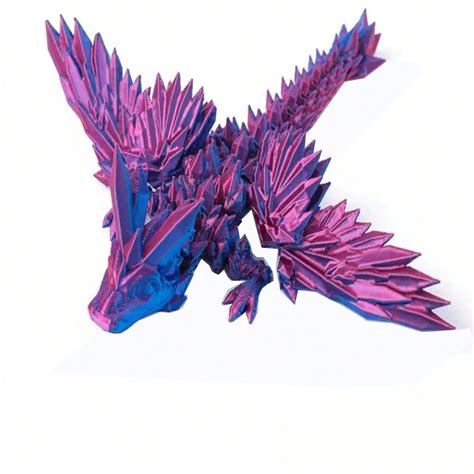 Conjunto de Dragões Impressos em 3D, Brinquedos Fidget para Adultos ...