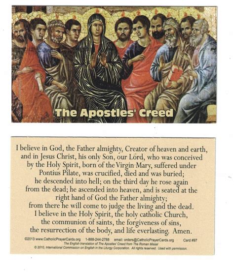 Apostles Creed I Believe: The Apostles' Creed In Sacred Art Book
