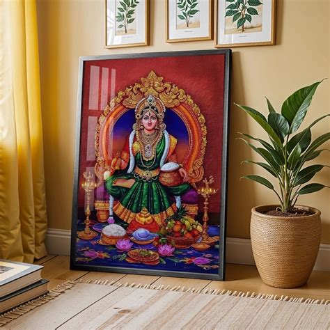 Buy Annapoorna Devi – Goddess of Nourishment Artwork online from Adefex ...