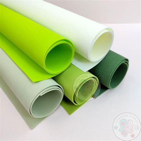 Green Family - Foamiran Sheets – CRAFTERS CORNER