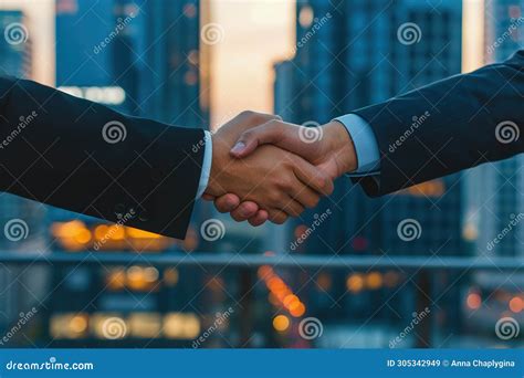 Professional Handshake between Two Businessmen Sealing a Deal Stock ...