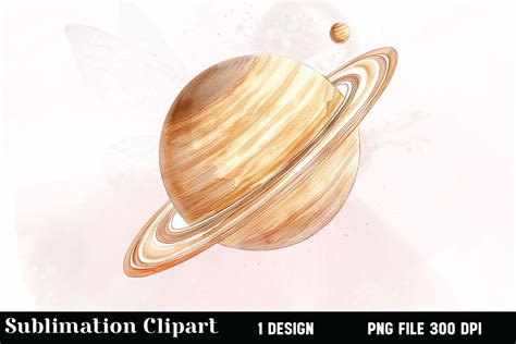 Saturn Planet Clipart PNG Graphic by Vertex · Creative Fabrica