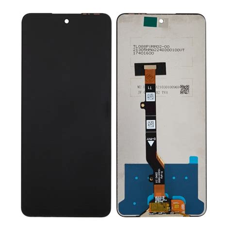 LCD Display Folder Combo for Infinix Zero 5G (X6815) Black- Zeespares ...