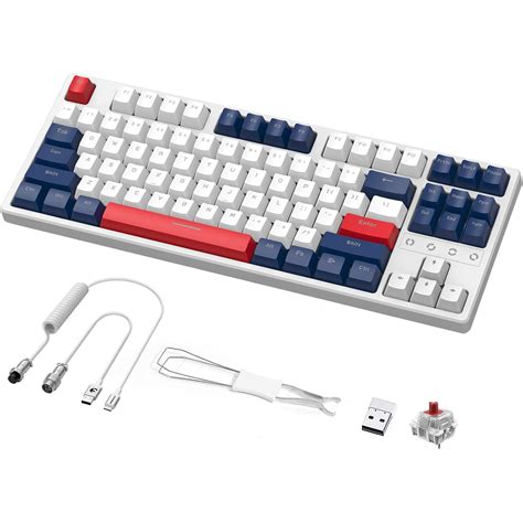 Ziyou Langwireless Gaming Mechanical Keyboard Rgb Backlit 87 Keys Hot ...