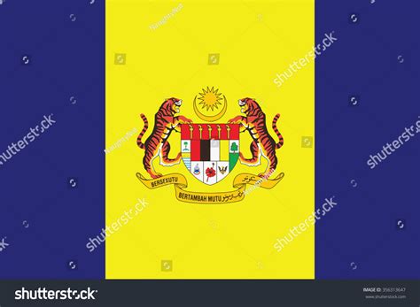 Flag Putrajaya State Federal Territory Malaysia Stock Vector (Royalty Free) 356313647 | Shutterstock