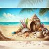 Moana's Paradise - Baby Printed Backdrops – Madras Prop Store