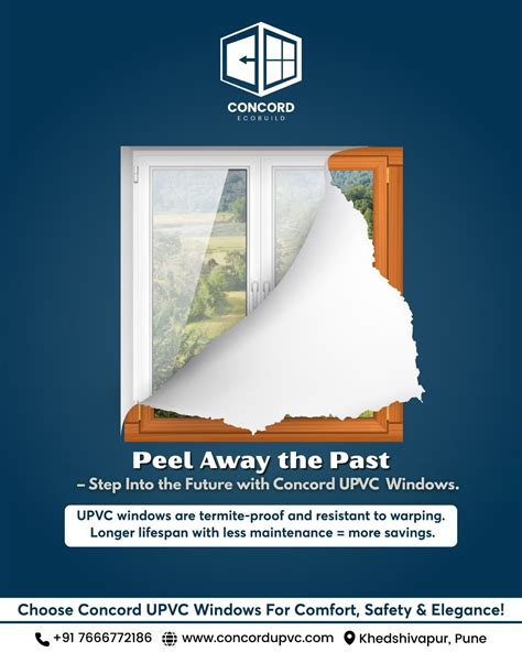 CONCORD UPVC WINDOWS | Upgrade to CONCORD UPVC windows today. Durability – Weather-resistant ...