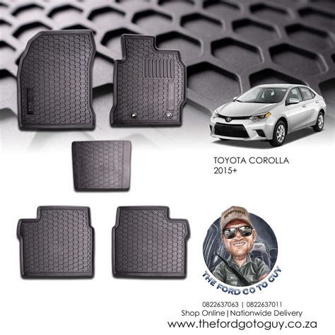 Toyota Corolla 2015+ Custom DNA Rubber Floor Mats For Sale | The Ford ...