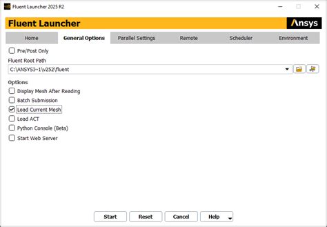 32.1. Accessing Projects from the Fluent Launcher