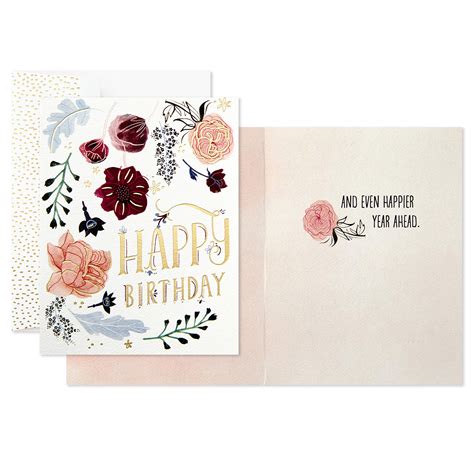 Buy Hallmark Good Mail Birthday Card for Women (Happy Year Ahead ...