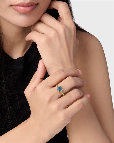 Blue Sapphire Gold Rings – Myra Gems