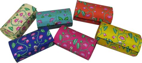 NFI essentials Large Bangle Box for Women, Embroidery Bangle Organiser ...