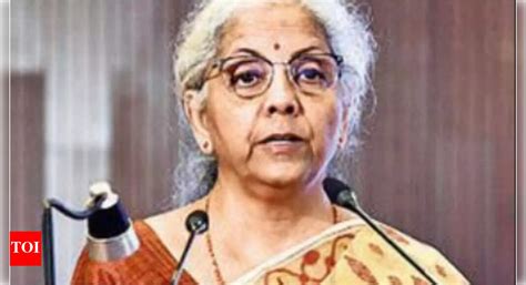 Faceless, fair & friendly: FM's mantra for taxmen - Times of India