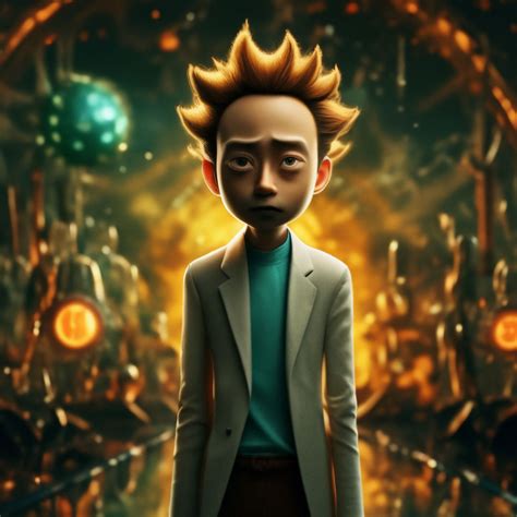 "Rick and Morty" — image created in Shedevrum