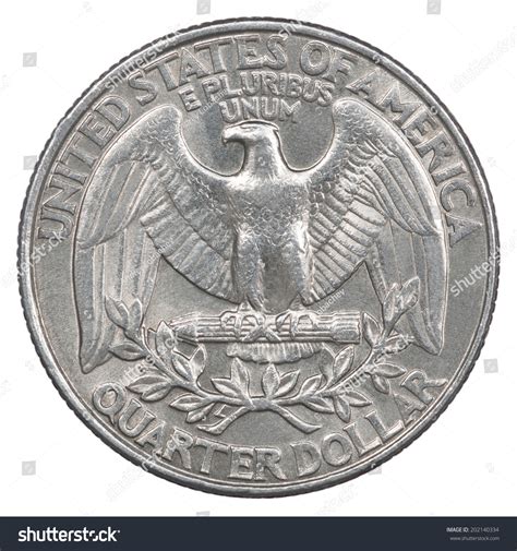 Old American Quarter Dollar Coin Liberty Stock Photo 202140334 ...
