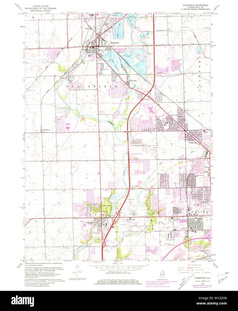 Plainfield illinois map hi-res stock photography and images - Alamy