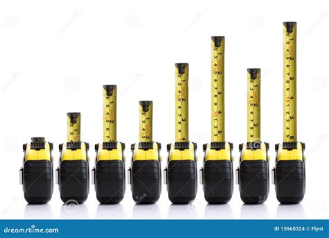 Tape measure bar chart stock photo. Image of tape, measuring - 15960324