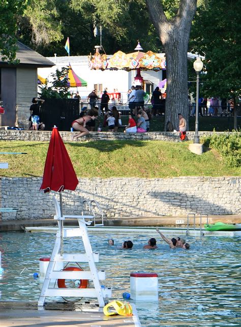centennial-beach-lifeguards-jump - Positively Naperville