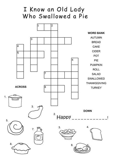 Crossword Puzzle Kids | Activity Shelter