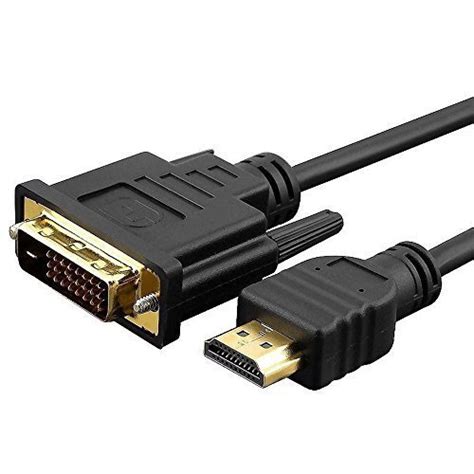 REDGO 6Ft HDMI to DVI-D 24+1 Pin Monitor Display Adapter Cable ,HDMI ...