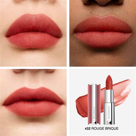 Le Rouge Sheer Velvet Matte Lipstick • 32 Rouge Brique