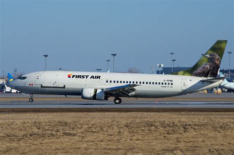 First Boeing 737-400 near Winnipeg on Jun 2nd 2019, bleed valves and ...
