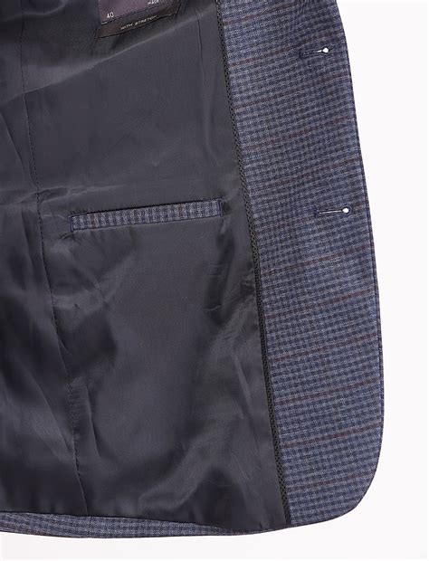 Buy Checked Lapel Collar Blazer at Marks & Spencer
