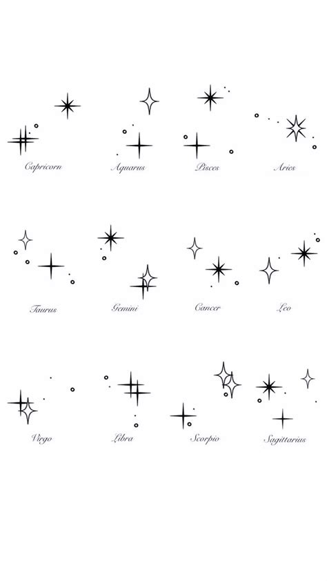 Horoscope tattoos, Small hand tattoos, Elements tattoo