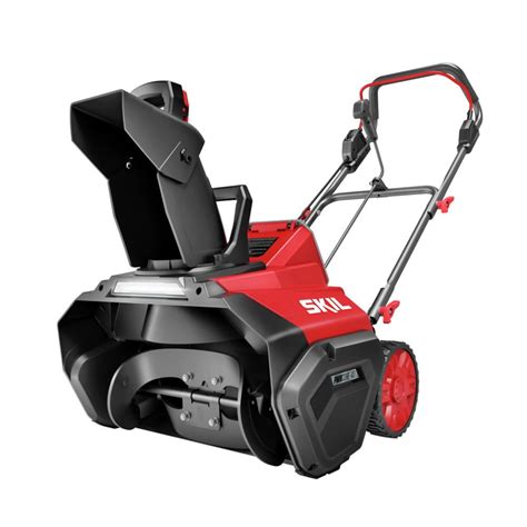 SKIL PWR CORE 40 Brushless 40V 20 in. Single Stage Snow Blower Tool ...