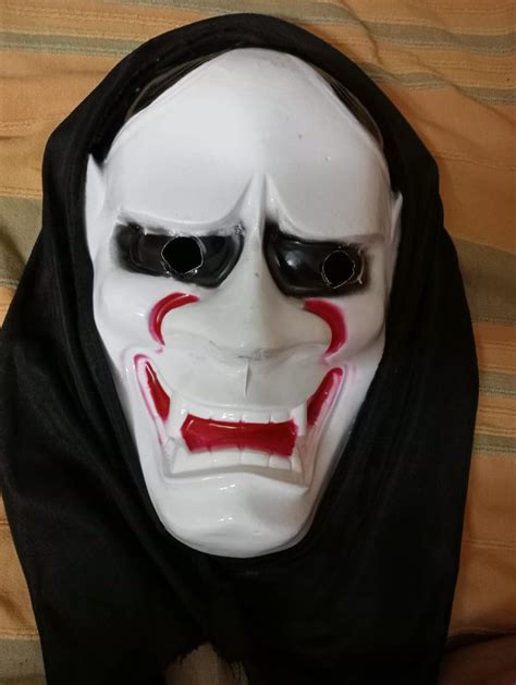 Buy LUDALY Scary Ghost Mask for Halloween Cosplay Costume Party Mask ...