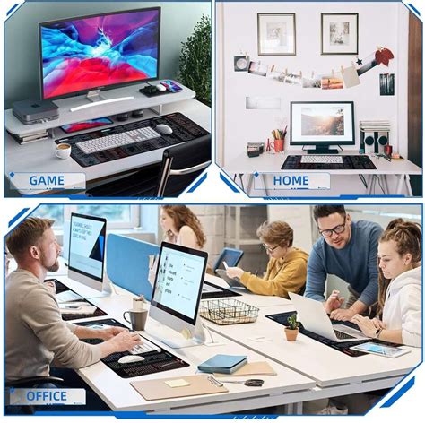 ECAPT English Shortcut Keys Deskpad Office Shortcut Keys Large Computer ...