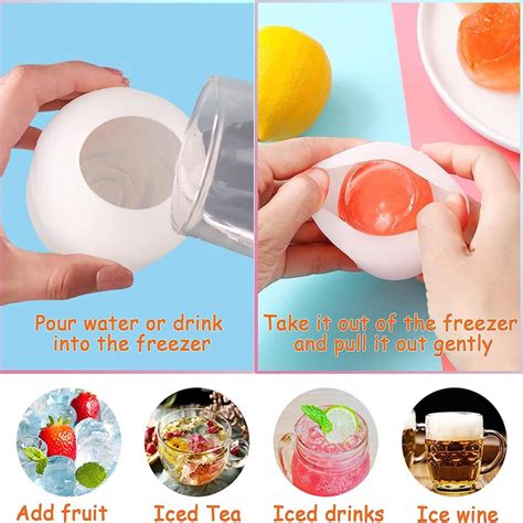 Cheap 3D Rose Shape Ice Cube Mold Ice Cream Ball Maker Silicone ...