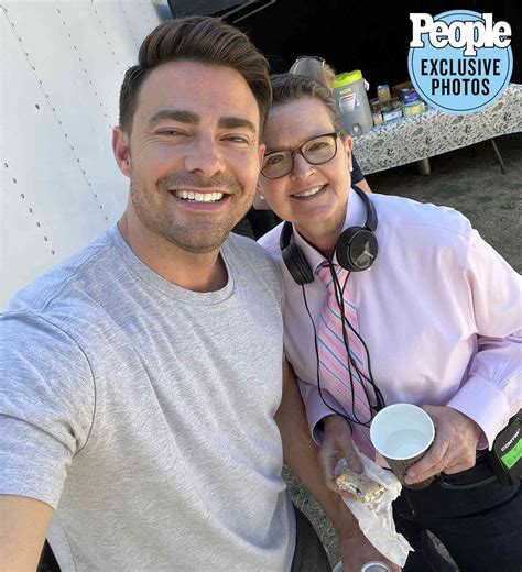 Jonathan Bennett Shares Photos from Hallmark's LGBTQ Christmas Movie