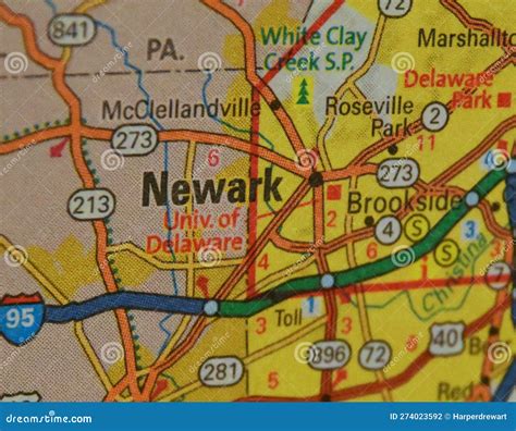 Newark Delaware Map Newark, Delaware Street Map
