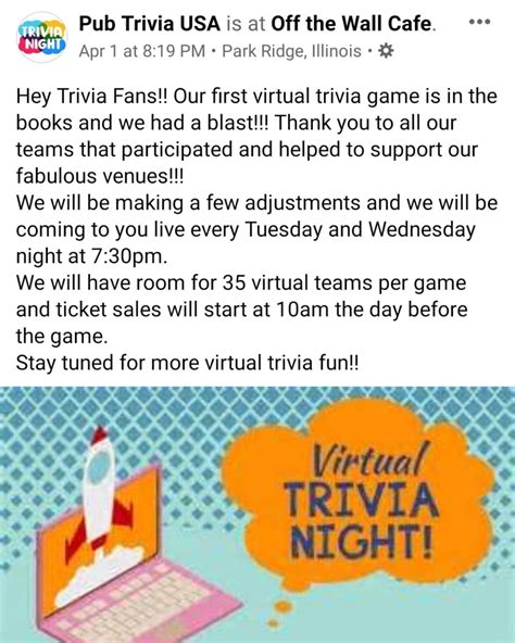 Pub Trivia USA (@pubtriviausa) • Instagram photos and videos