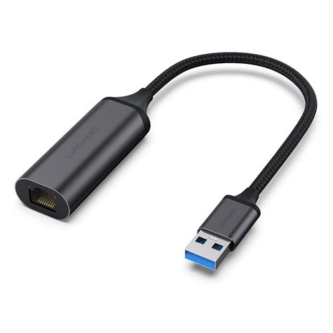 UPGROW Ethernet Adapter USB 3.0 to 1 Gabit 10/100/1000 Network RJ45 LAN ...